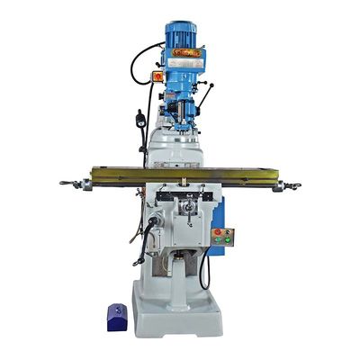 R8 NT30 NT40 Pionowa frezarka rewolwerowa 1270x254mm Rozmiar stołu roboczego