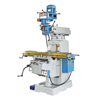 1270 * 254 mm Rozmiar stołu roboczego Metalowa frezarka rewolwerowa Pionowa do obróbki metalu